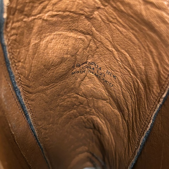 Frye Veronica Combat Tall Lace Up boots, Black, Size 9. BRAND NEW, IN BOX. - Picture 5 of 12